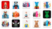 BE@RBRICK: Cute Keychains of Star Wars, The Simpsons, and Dark Knight Rises