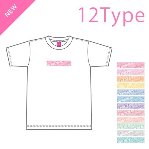 IZ*ONE T-shirts with color variations