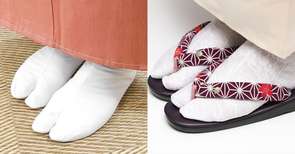日本传统鞋子袜套