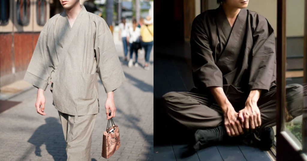 Traditional Japanese Clothing Samue